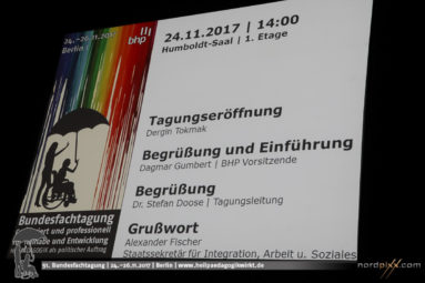 24.11.2017, 51. Bundesfachtagung BHP, Berlin